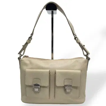 새상품급 FURLA 훌라 핸드백 원숄더백 가죽 베이지
