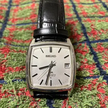 쇼와 레트로 SEIKO 세이코 로드 매틱 스퀘어 오토매틱 자동 감기