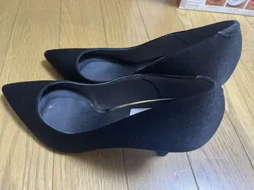 미사용 하이힐 블랙 펌프스