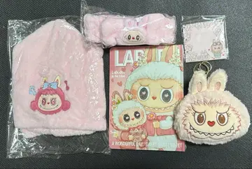 러브부 labubu 핑크 잡화 세트