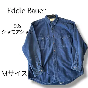 Eddie Bauer 90s 네이비 샤모어 크로스 M