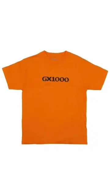 GX1000 오렌지 티셔츠 스승이 착용