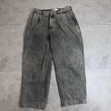 Evisen 에비센 케이트 보드 배기 팬츠 그레이 M 스트릿