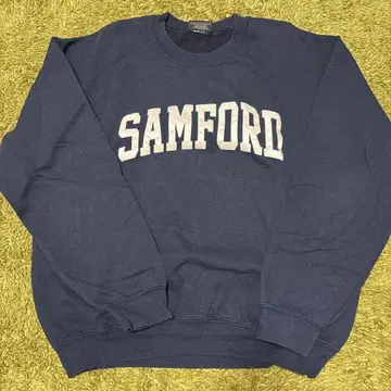 SAMFORD 네이비 맨투맨 트레이닝복