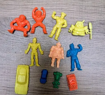 건 지우개, 근육맨 지우개, 다양한 지우개