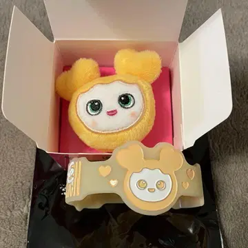 TWICE BABY LOVELYS 봉제 인형 반지 & 러버 밴드 지브리