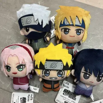 NARUTO-나루토- 돌풍전 SD 인형 vol.1 5종 풀세트