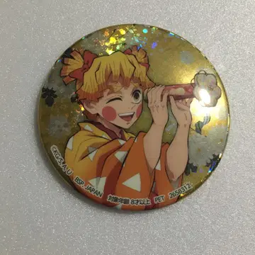 귀멸의 칼날 남코 namco 홀로그램 캔뱃지 젠이츠 젠코 4장