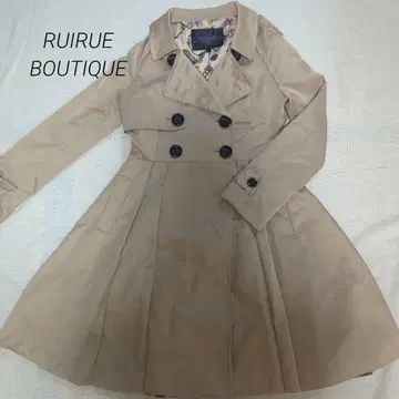 RUIRUE BOUTIQUE 베이지 트렌치코트