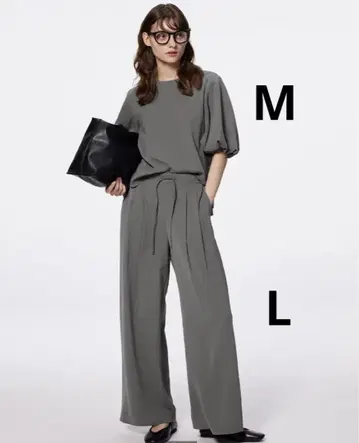 지유 셋업 상의 M 하의 L