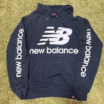 New Balance 네이비 후드티