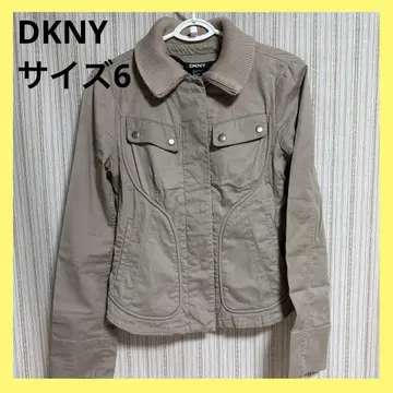 새상품급 DKNY 다나 캐런 뉴욕 사이즈 6 자켓 베이지