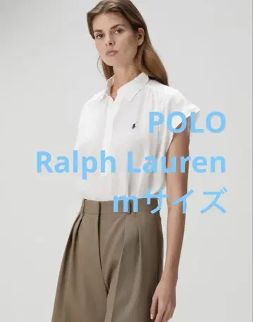 새상품 POLO 폴로 랄프로렌 린넨 프렌치 셔츠 블라우스 린넨 100%