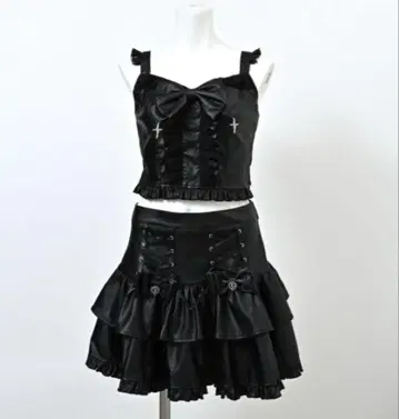 IMVAL / Leather 셋업 [BLK] 셋업 택 포함