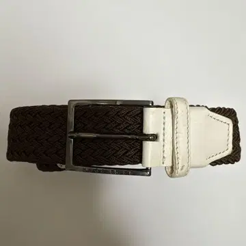 HUGO BOSS 웨빙 브라운 벨트