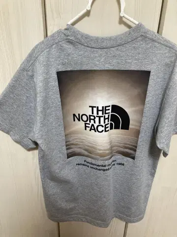 THE NORTH FACE 그레이 티셔츠