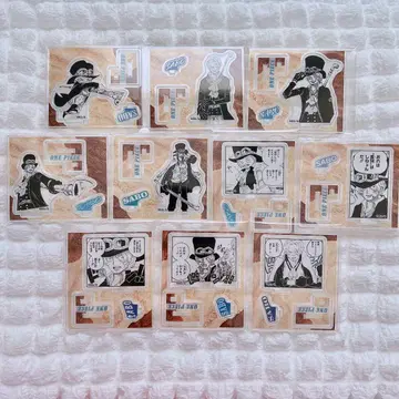 ONEPIECE 아크릴 피규어 컬렉션 사보 전종 세트