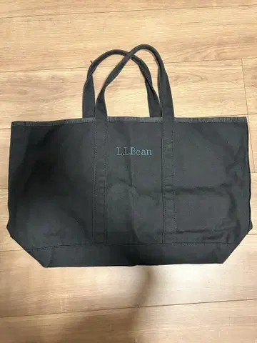 L.L.Bean 블랙 글로세리 토트백