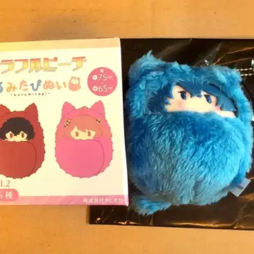 컬러풀 피치 나오키리 싸개 타피누이 봉제 인형 키링