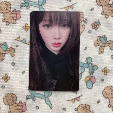 윈터 aespa 6000엔 혜택 회장에서만 한정판 윈터 트레이딩 카드