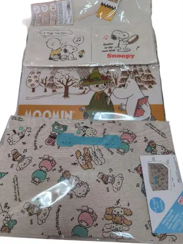 산리오 캐릭터즈, 무민 수납 박스, 스누피 월 포켓