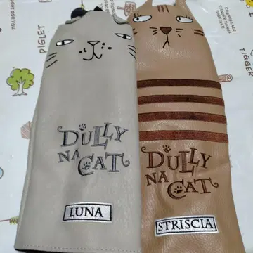 DULLY NA CAT 골프헤드커버 2개 세트