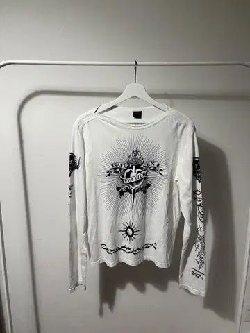 Jean Paul Gaultier HOMME 96ss 타투 패턴 롱 T