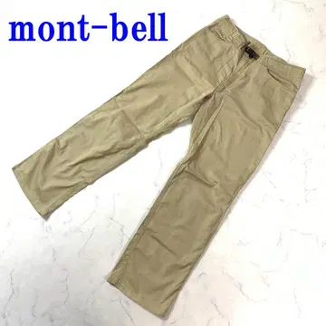 몽벨 치노 팬츠 베이지 코튼 폴리에스테르 M C3603