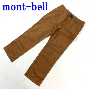 몽벨 치노 팬츠 브라운 코튼 폴리에스테르 M C3604