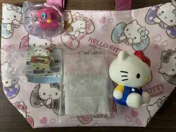 헬로키티 토트백 가챠 세트