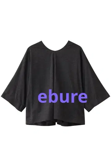 2025SS ebure 소프트 드레이프 비스 코스 플레어 티셔츠