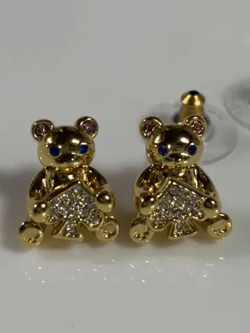 kate spade/골드 베어 스페이드 귀걸이