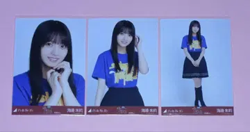 노기자카46 우미베 아카리 홋카이도 라이브 티셔츠 브로마이드