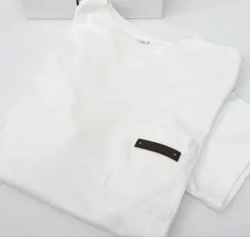 벨루티 화이트 긴팔 티셔츠
