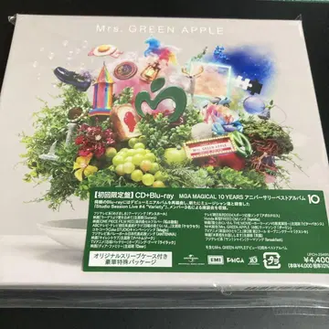 10 Mrs.GREENAPPLE 초회판 블루레이 코드 포함