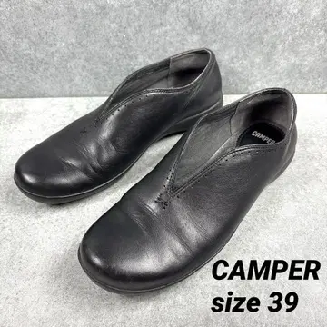 CAMPER 캠퍼 SPIRAL COMET 39 블랙 플랫 슈즈