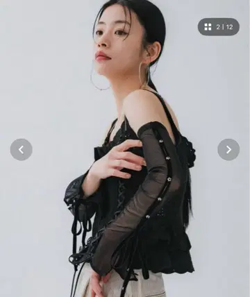 타나카 다이스케 tanakadaisuke 메쉬 벨벳 리본 암 커버