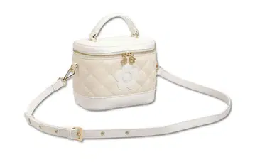 MARY QUANT 데이지 패치 퀼트 베니티 2WAY 숄더백