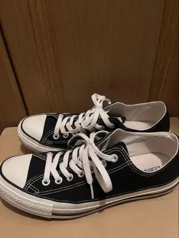 CONVERSE ALL STAR 블랙 스니커즈