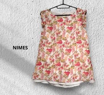 NIMES 레이어드 스타일 체리 블라우스