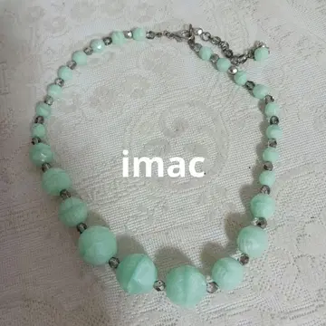 imac 민트 그린 컬러 목걸이