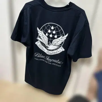 블루 임펄스 티셔츠 L 사이즈 jasdf 네이비