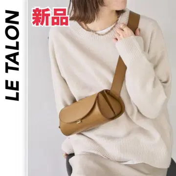 새상품 LE TALON 루타론 숄더백 여성용 브라운 브라운