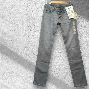 새상품 MUJI 무인양품 데님 청바지 팬츠 61 스키니 풀렝스