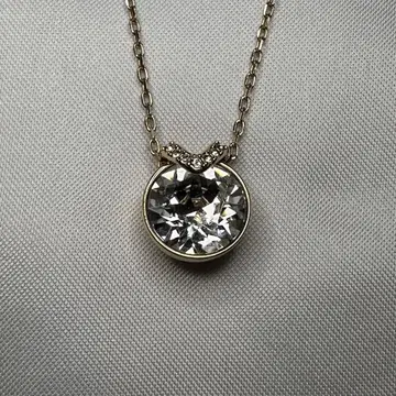 SWAROVSKI 스와로브스키 목걸이 로즈 골드