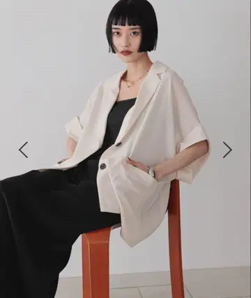 바스켓 자켓 SS 로리즈팜 미사용 새상품