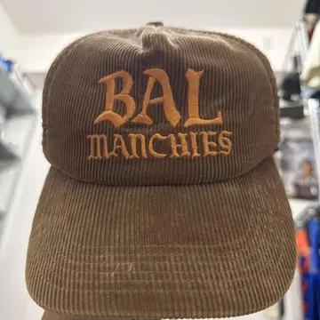 BAL 발 모자 캡 00s 코듀로이 캡 로고 자수