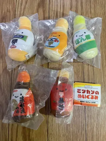 미쓰칸 봉제 인형 가챠 5종