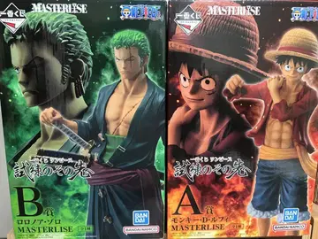 원피스 MASTERLISE 제일복권 피규어 루피 조로 세트