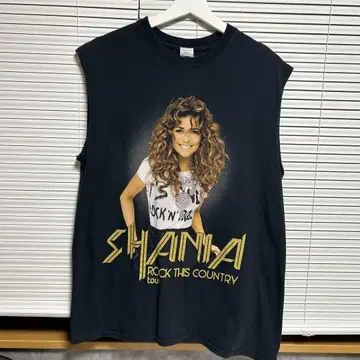 SHANIA ROCK THIS COUNTRY 탱크탑 M 사이즈